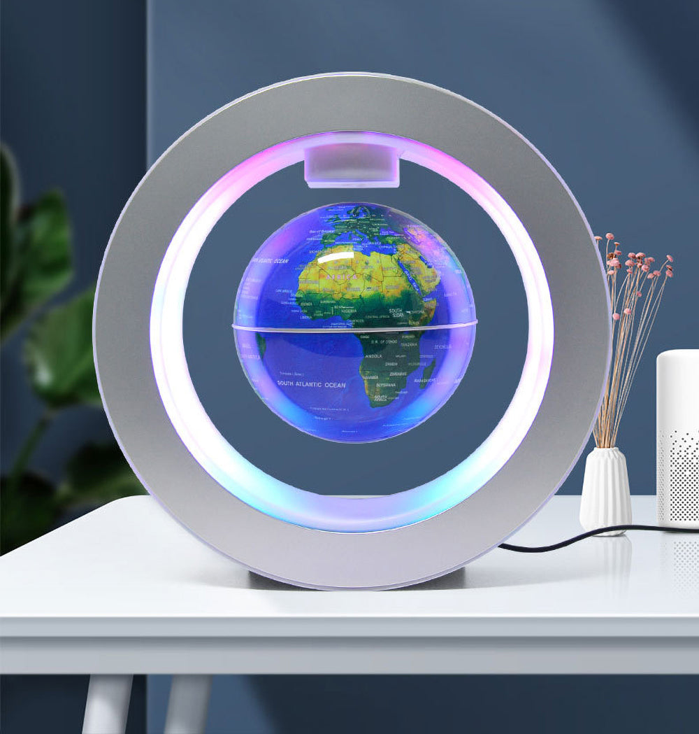 Floating deals globe light